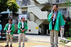 今年も広島平和記念公園一斉清掃を行いました