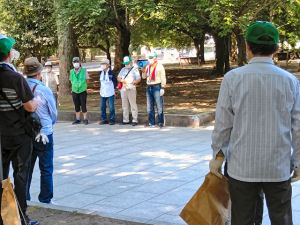 今年も広島平和記念公園一斉清掃を行いました